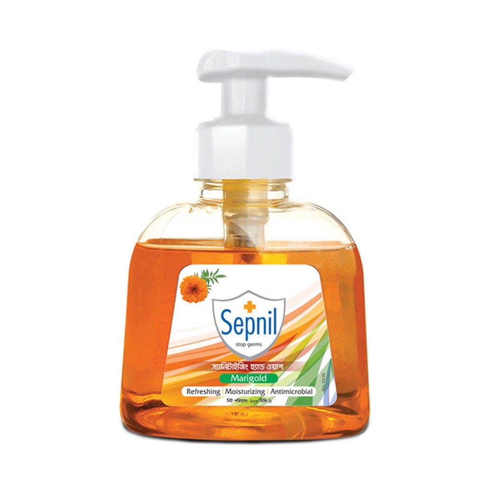 Sepnil Extra Mild Hand Wash (Marigold) 200ml